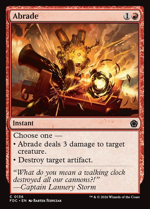 Abrade 136