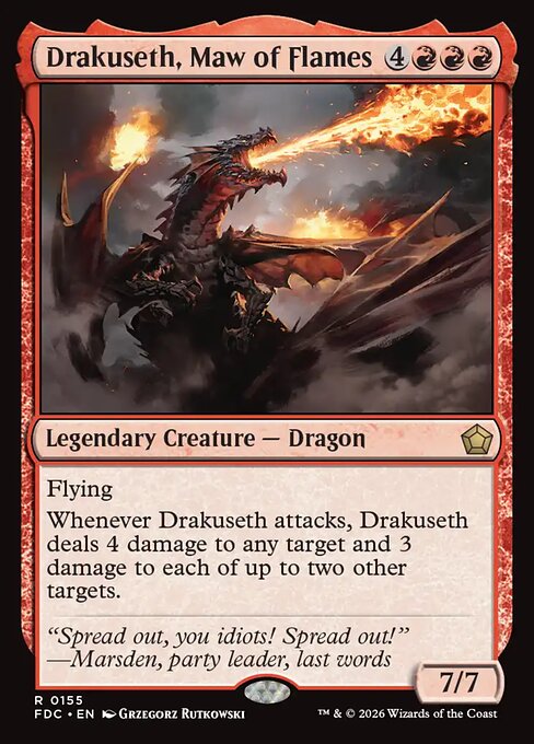 Drakuseth, Maw of Flames 155