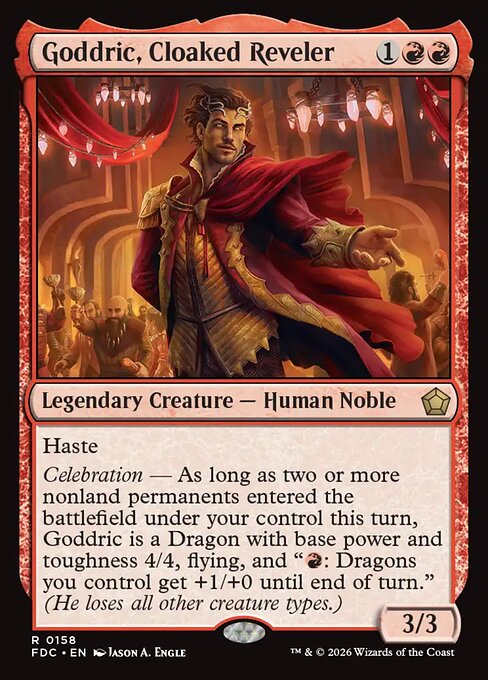 Goddric, Cloaked Reveler 158