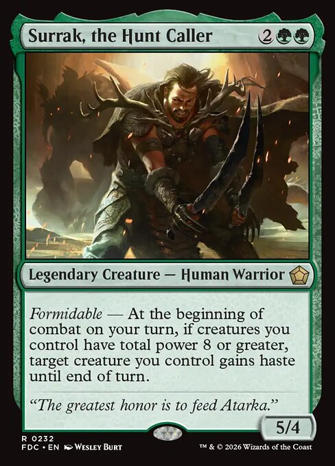 Surrak, the Hunt Caller 232