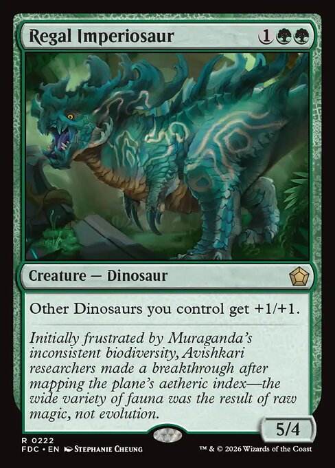 Regal Imperiosaur 222