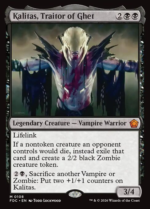 Kalitas, Traitor of Ghet 108