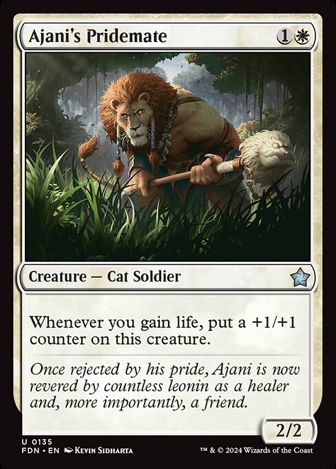 Ajani's Pridemate 135