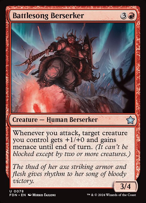 Battlesong Berserker 78