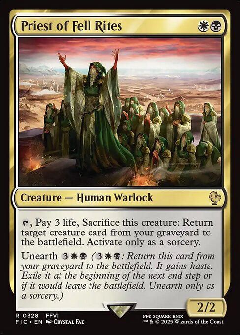 Priest of Fell Rites 328