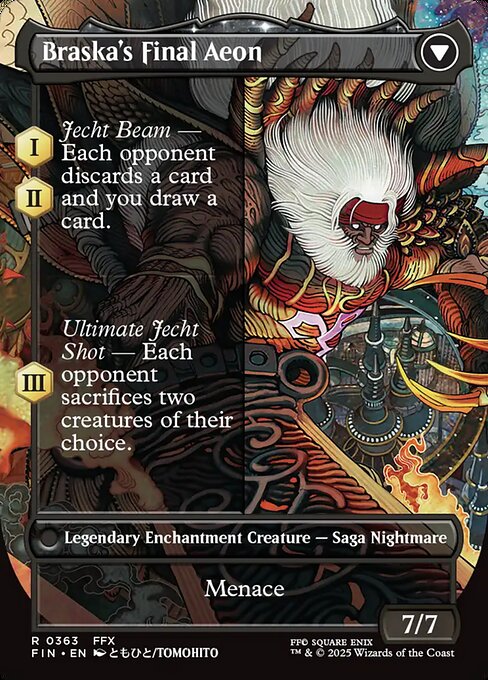 Jecht, Reluctant Guardian // Braska's Final Aeon 363, back face
