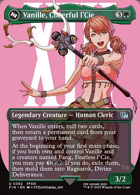 Vanille, Cheerful l'Cie // Ragnarok, Divine Deliverance 392