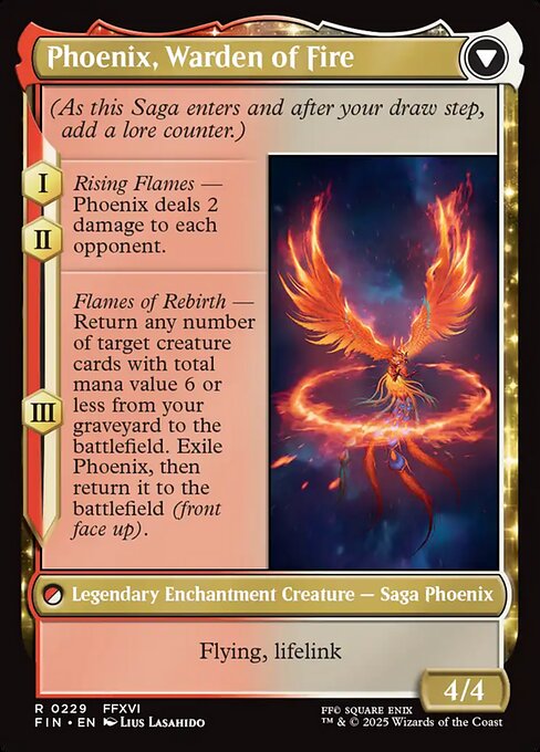 Joshua, Phoenix's Dominant // Phoenix, Warden of Fire 229, back face