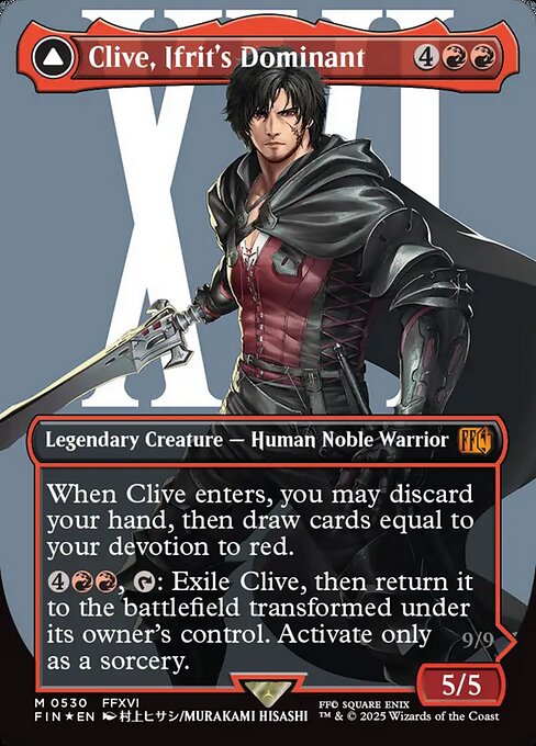 Clive, Ifrit's Dominant // Ifrit, Warden of Inferno 530