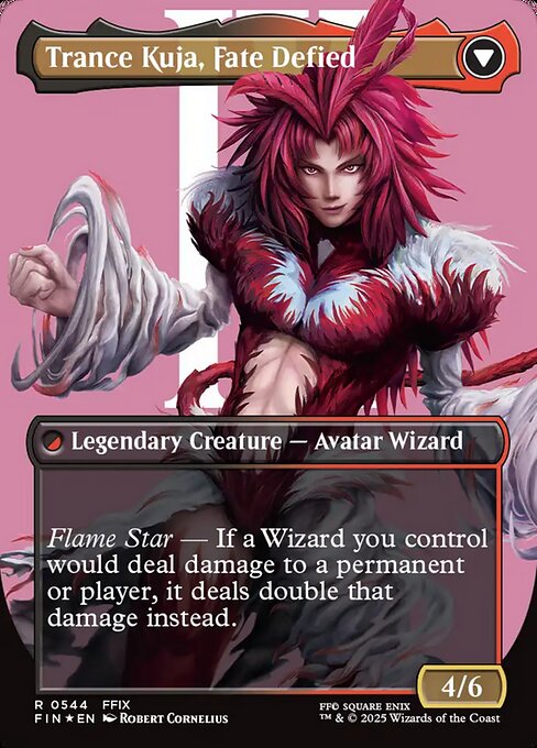 Kuja, Genome Sorcerer // Trance Kuja, Fate Defied 544†, back face