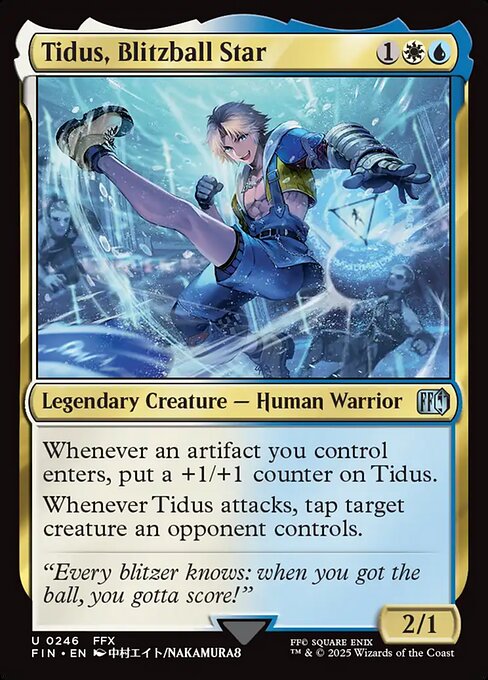 Tidus, Blitzball Star 246
