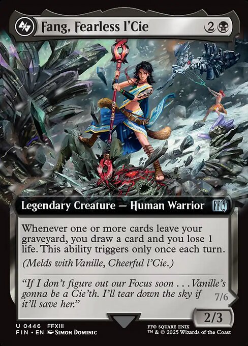 Fang, Fearless l'Cie // Ragnarok, Divine Deliverance 446