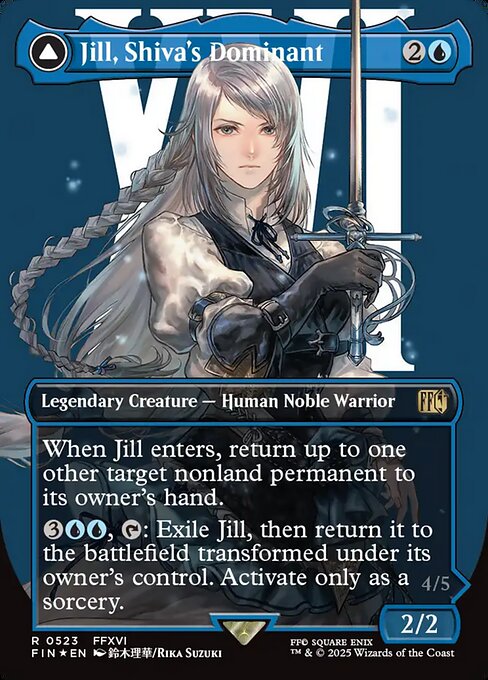 Jill, Shiva's Dominant // Shiva, Warden of Ice 523