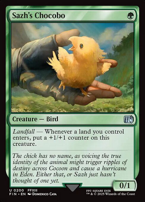 Sazh's Chocobo 200