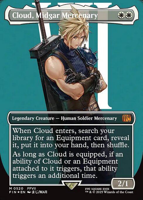 Cloud, Midgar Mercenary 520