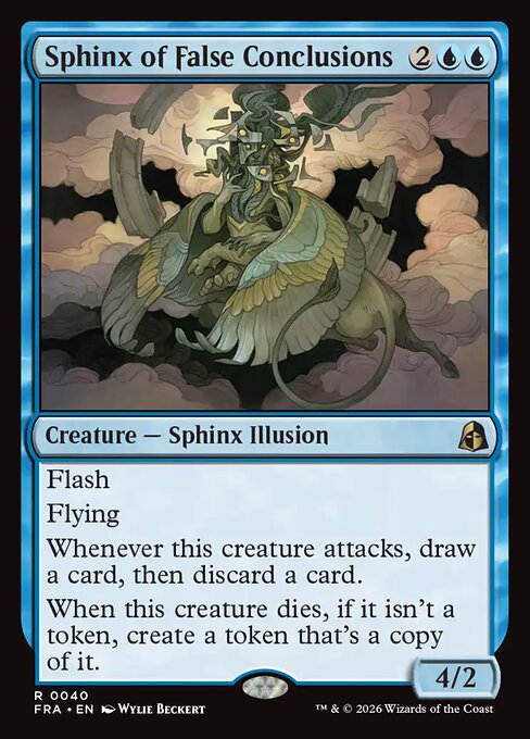 Sphinx of False Conclusions 40