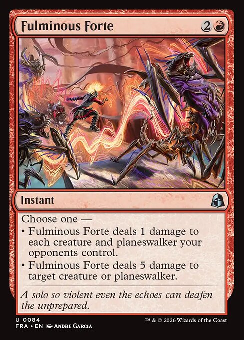 Fulminous Forte 84