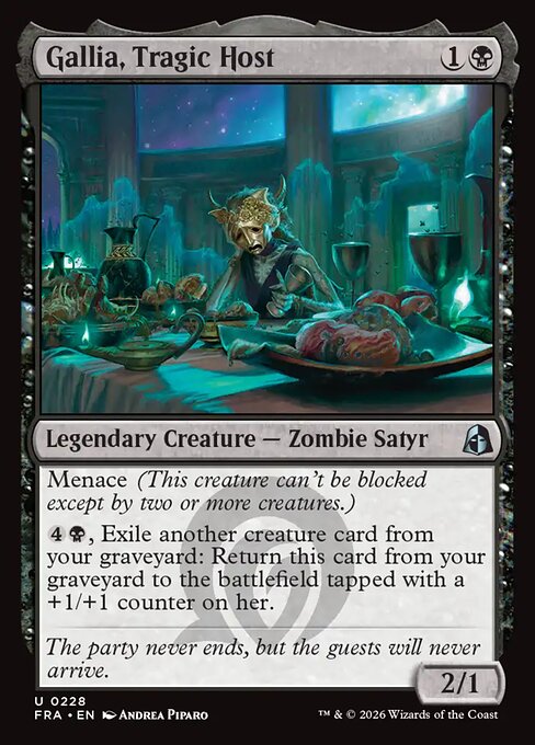 Gallia, Tragic Host 228