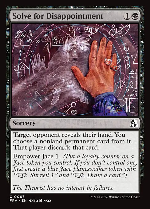 Solve for Disappointment 67