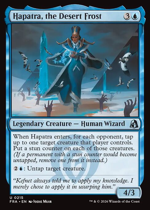 Hapatra, the Desert Frost 215