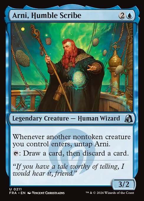 Arni, Humble Scribe 211
