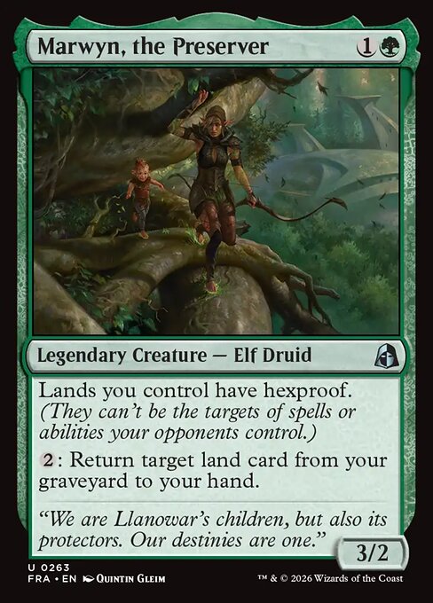 Marwyn, the Preserver 263
