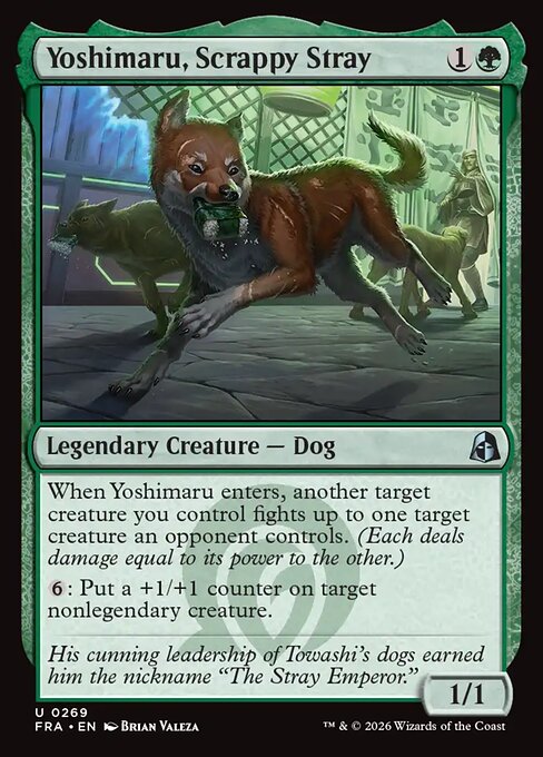 Yoshimaru, Scrappy Stray 269