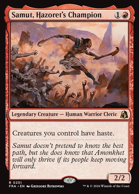 Samut, Hazoret's Champion 251