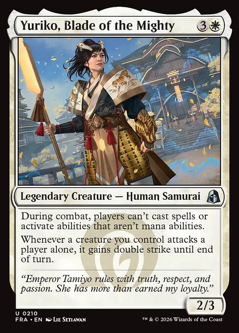 Yuriko, Blade of the Mighty 210