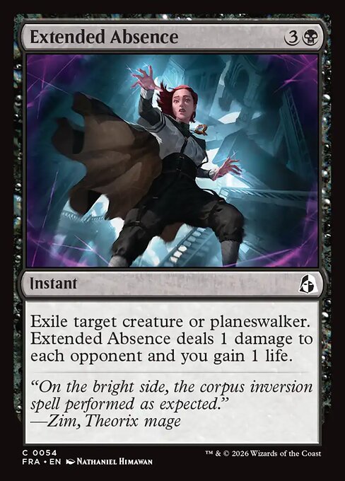 Extended Absence 54