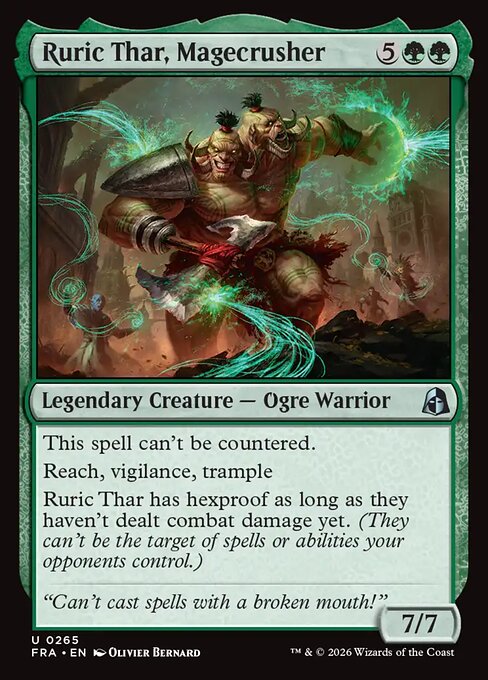 Ruric Thar, Magecrusher 265