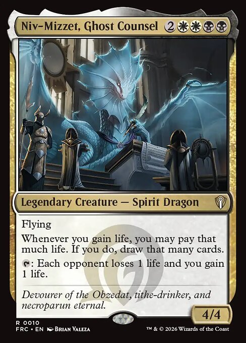 Niv-Mizzet, Ghost Counsel 10