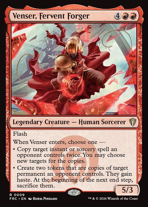 Venser, Fervent Forger 9