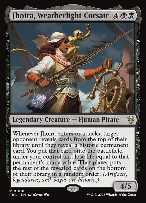 Jhoira, Weatherlight Corsair 8