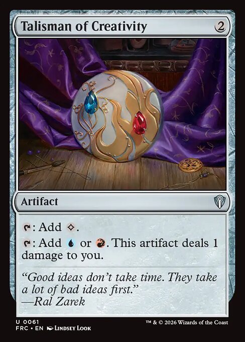 Talisman of Creativity 61
