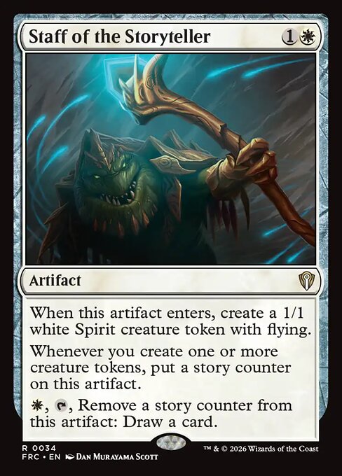 Staff of the Storyteller 34