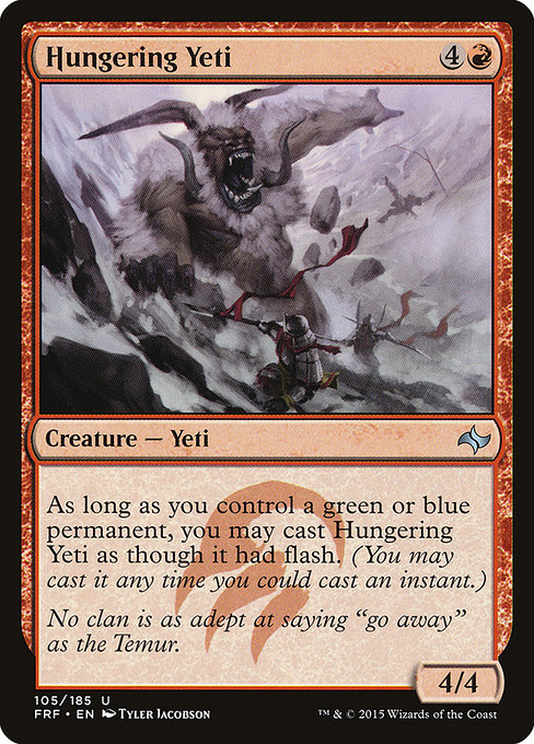 Hungering Yeti 105
