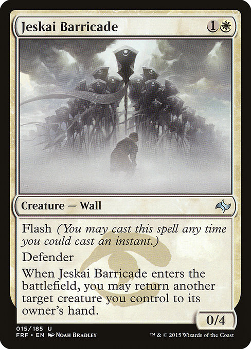 Jeskai Barricade 15