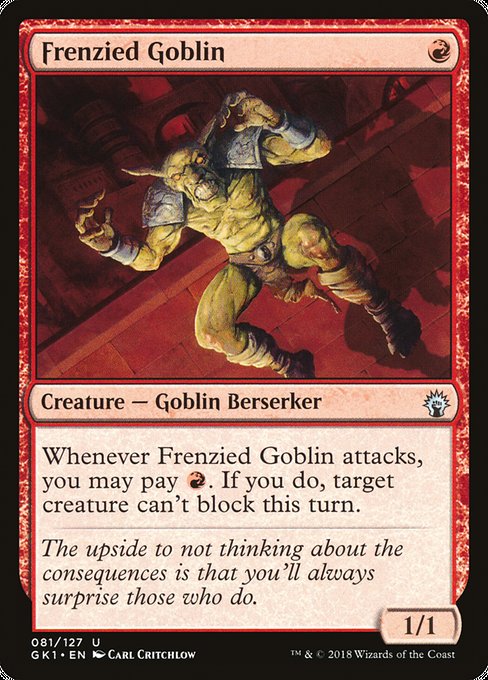 Frenzied Goblin 81