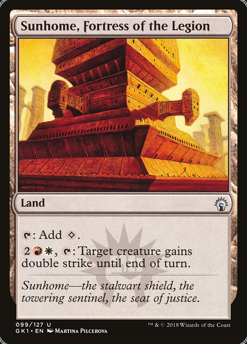 Sunhome, Fortress of the Legion 99