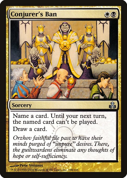 Conjurer's Ban 108