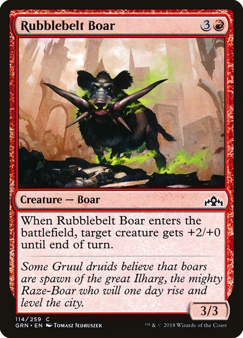 Rubblebelt Boar 114