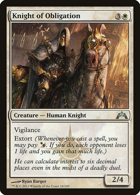Knight of Obligation 18