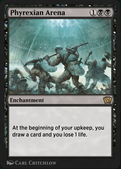 Phyrexian Arena 8