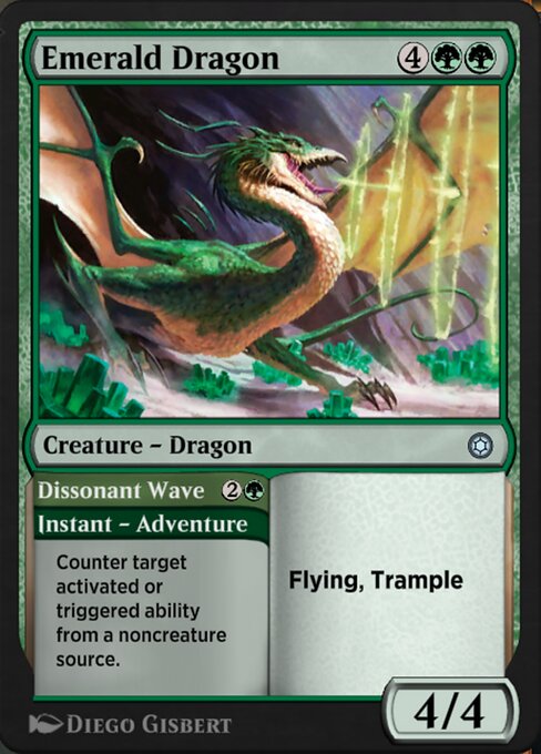 Emerald Dragon // Dissonant Wave 210