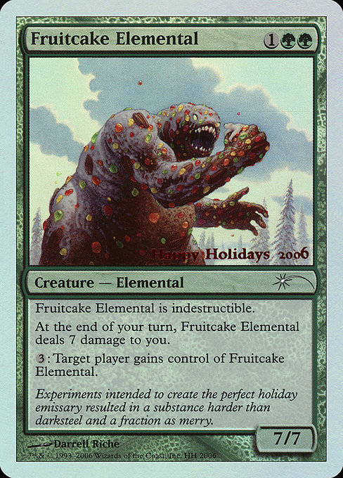 Fruitcake Elemental 6