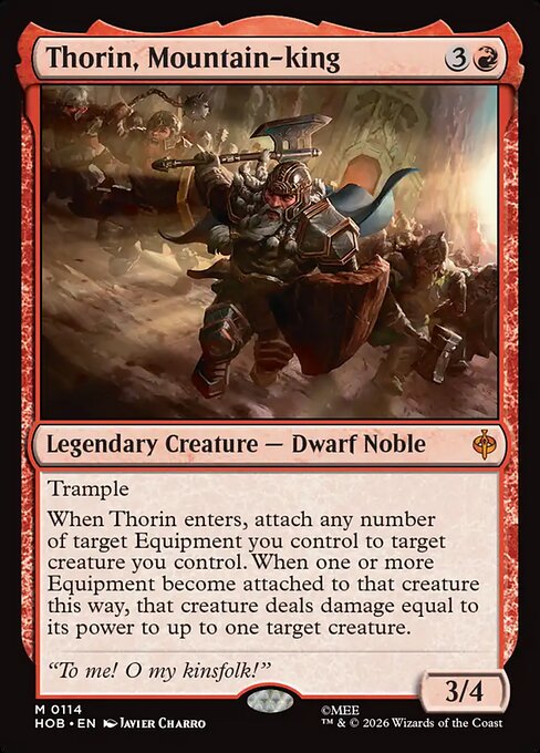 Thorin, Mountain-king 114