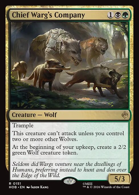 Chief Warg's Company 151