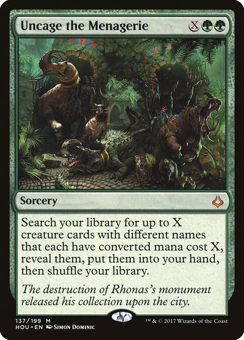 Uncage the Menagerie 137
