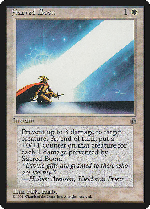 Sacred Boon 50